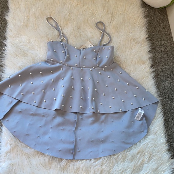 Asos tall pearl embellished cami top - Picture 7 of 11